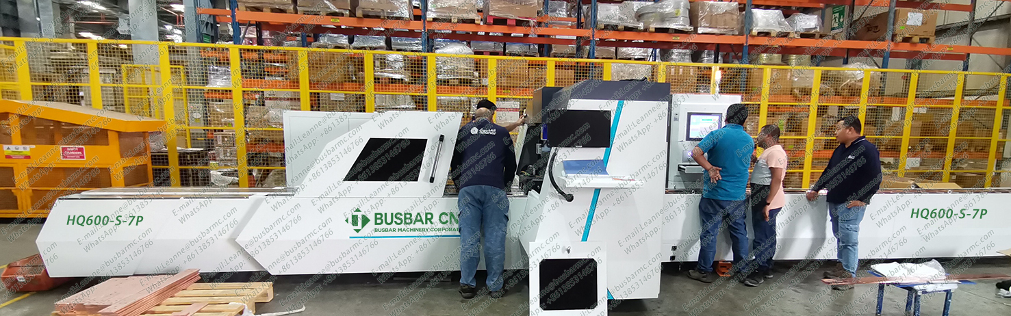 CNC busbar punching cutting machine